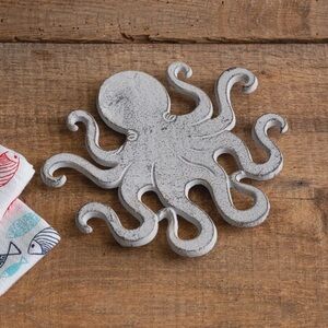 NWT Decorative Octopus Trivet! Coastal Decor! NEW!
